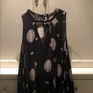 Free People black tunic dress